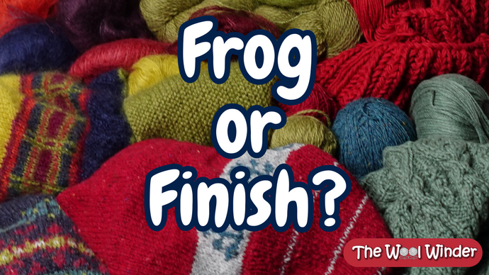 My 12 Sleeping WIPs : Frog or Finish?