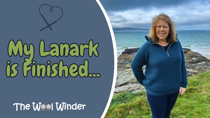 The Wool Winder Podcast Ep. 14 : Finished Lanark, Cargill, Field Sweater, more WIPs and a Test Knit