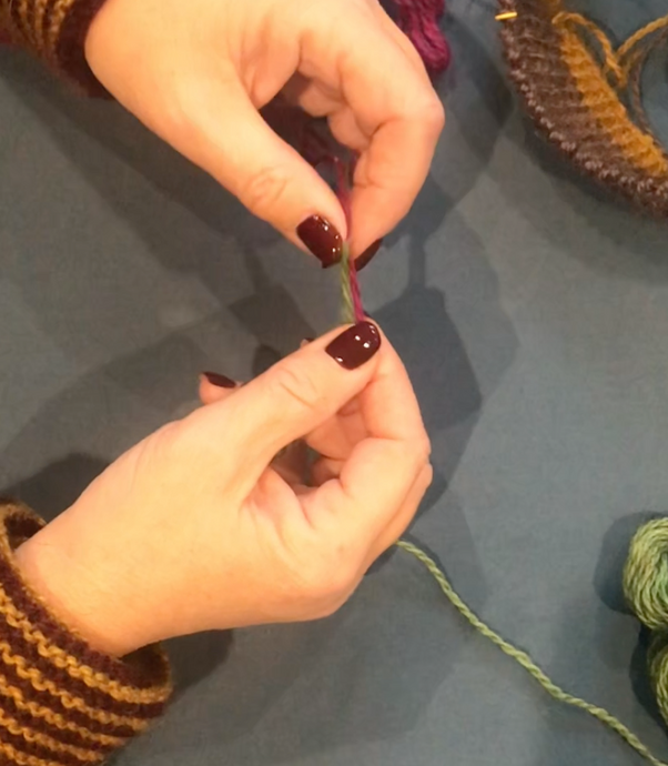 How To Join Two Yarn Ends Together
